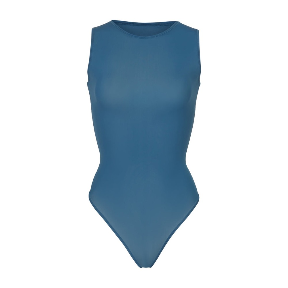 SKIMS Jelly Sheer Crew Neck Bodysuit